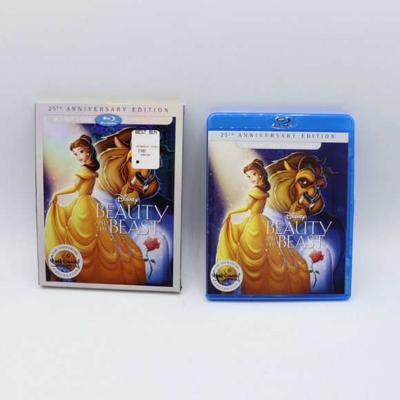 Disney Other - Beauty and The Beast 25th Anniversary Edition Blue-ray & DVD